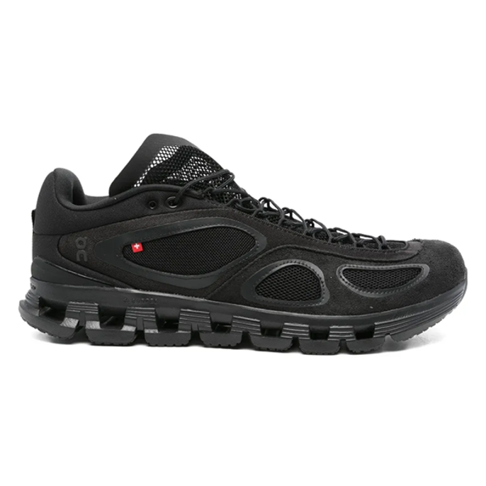 Cloud X FKA Unisex Lace-Up Sneakers - Black