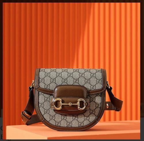 ブラウン2 Gucci Horsebit GG Small Shoulder Bag | ESEVEN STORE
