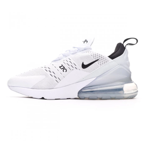 Nike Air Max 270 Mesh Unisex Shoes White/Grey - E-SEVEN STORE