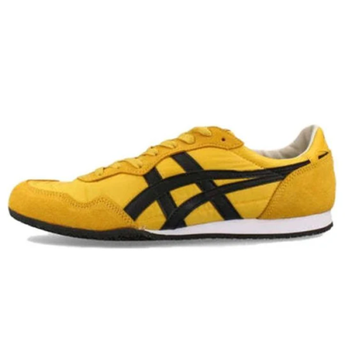 Onitsuka Tiger Serrano Yellow Black Unisex Shoes - E-SEVEN STORE