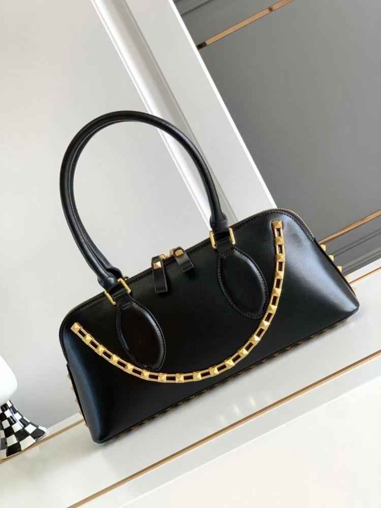 Valentino East West Black Top Handle Bag - E-SEVEN STORE