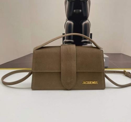 Jacquemus Grand Bambino Small Bag in Dark Olive E-SEVEN STORE