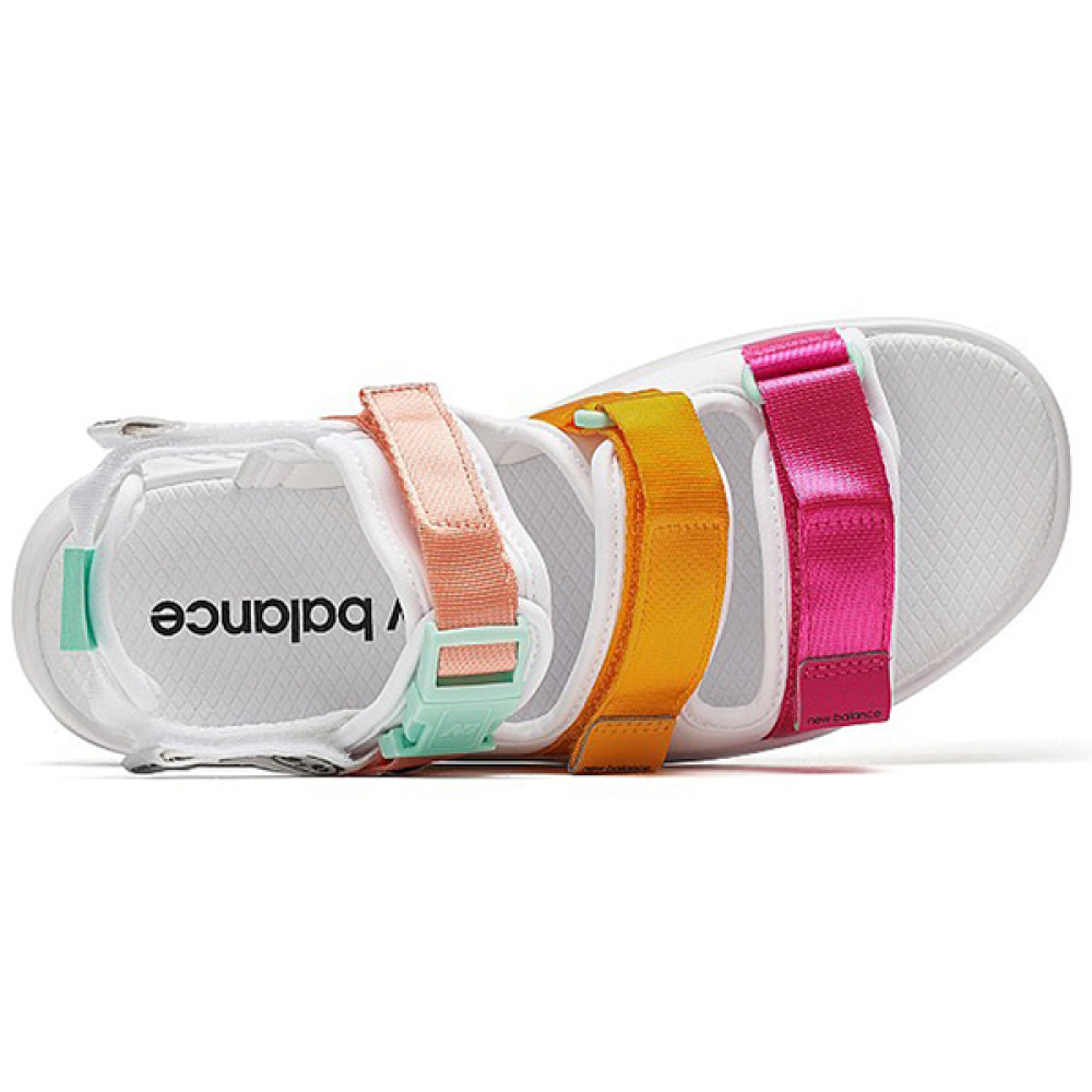 New Balance Noritake Unisex Sandal in Pink Orange Sumo E-SEVEN STORE