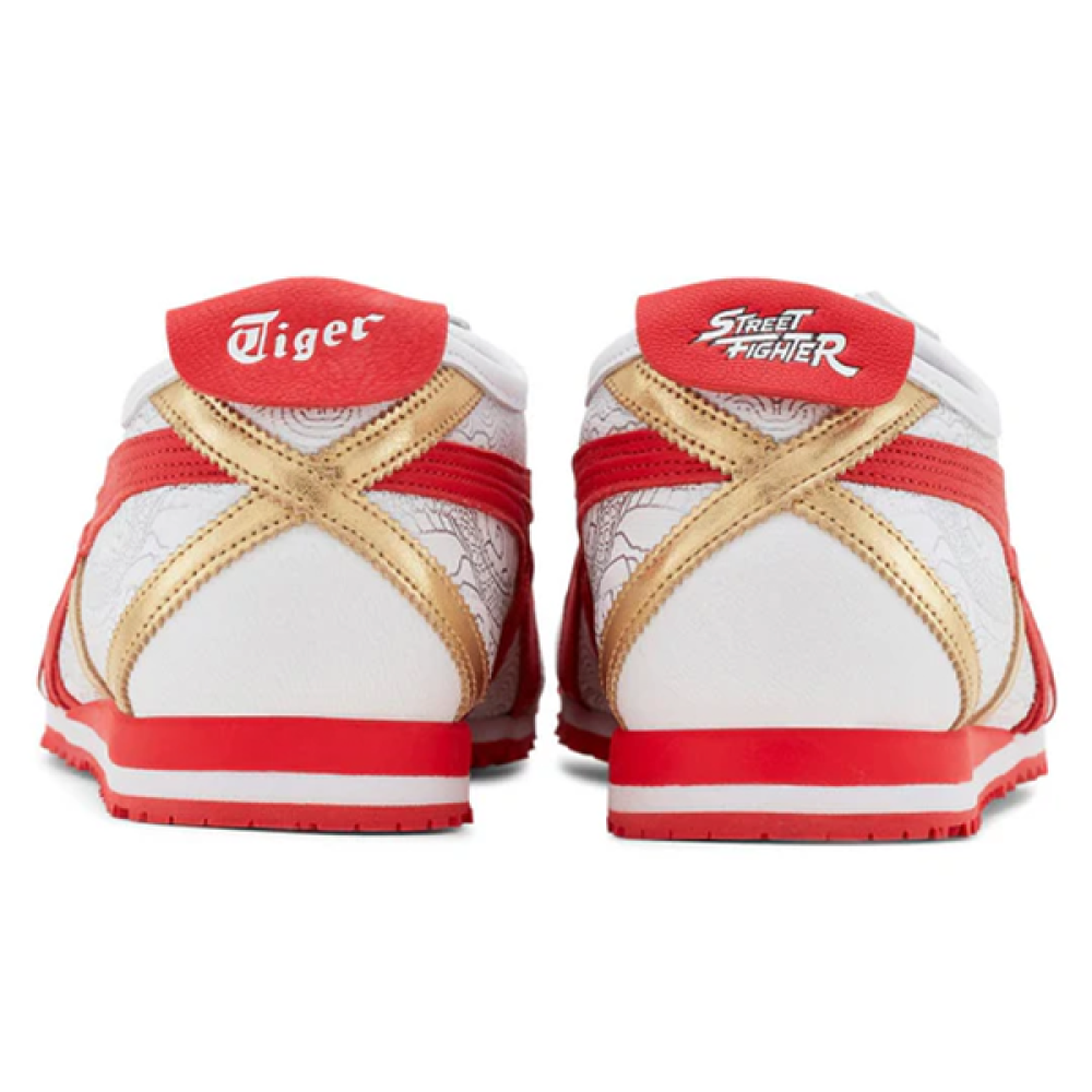 Onitsuka Tiger Street Fighter x Mexico 66 SD Red and Gold