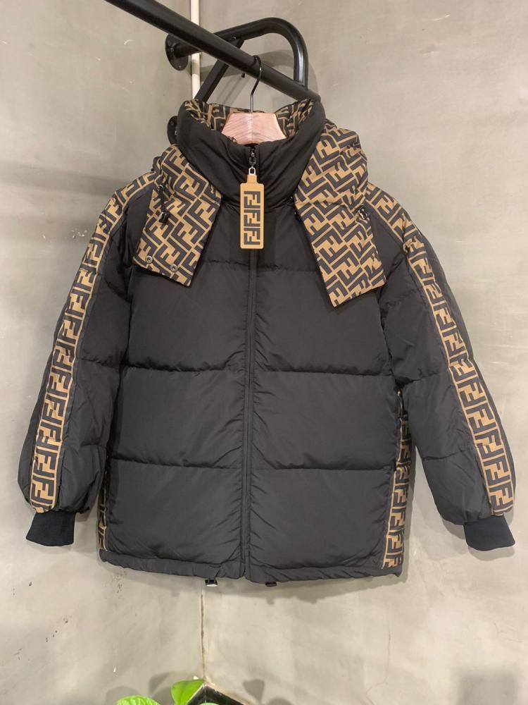 Fendi Women's Black Two-Tone Rain Jacket - E-SEVEN STORE