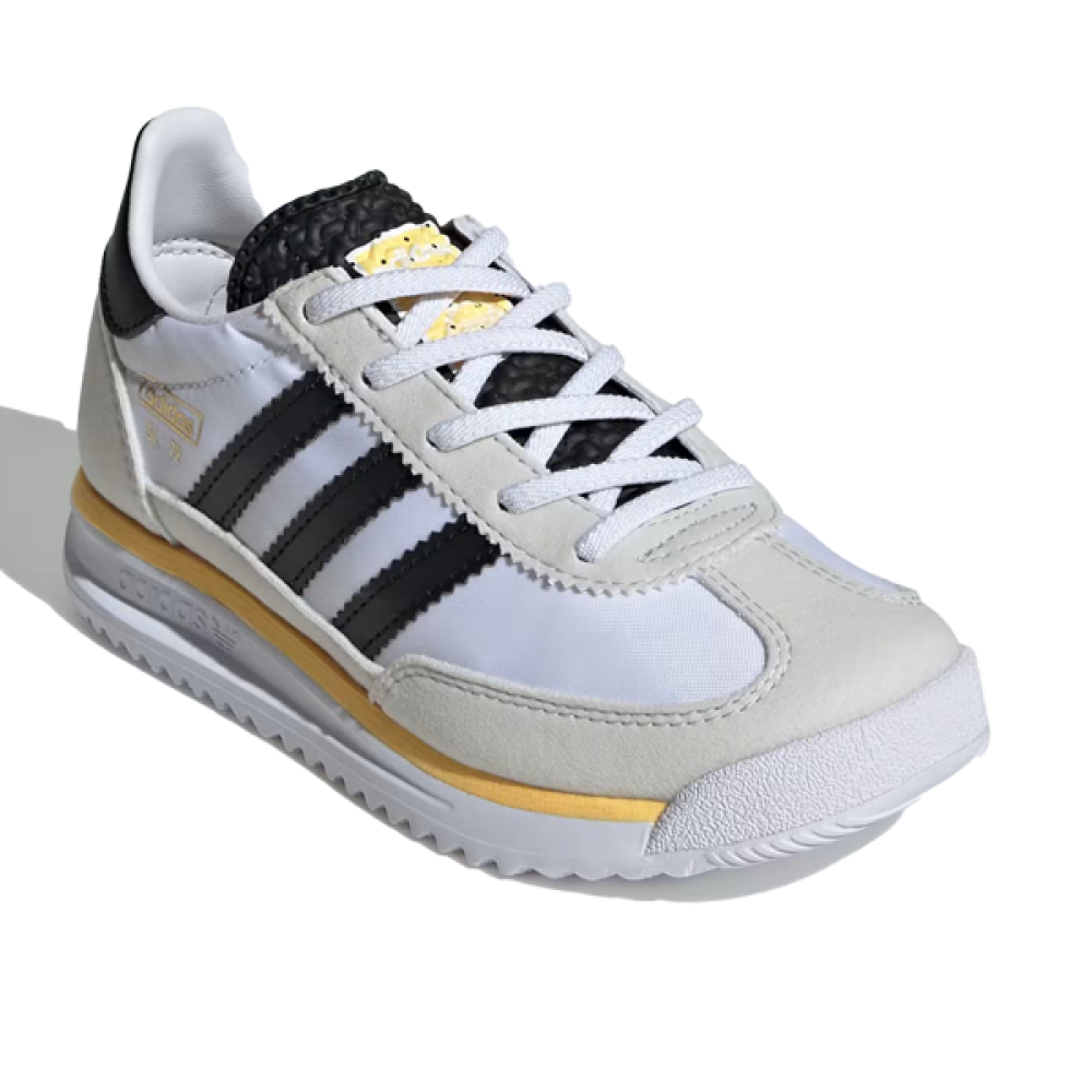 Adidas SL72 Sports Sneakers in Black and White - E-SEVEN STORE