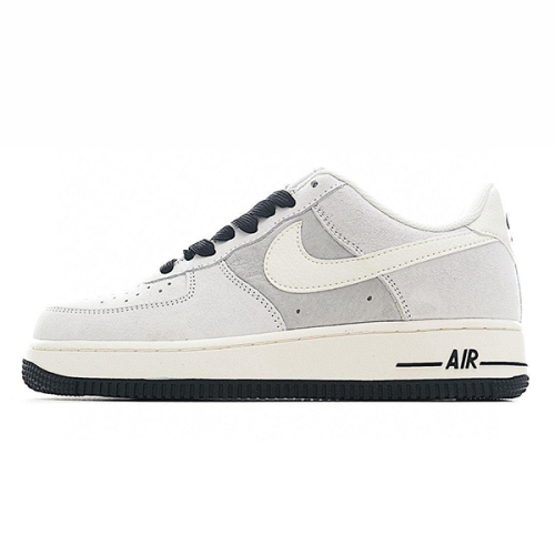 Louis Vuitton x Nike Air Force 1 White Grey Yellow Sports