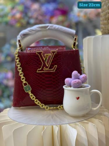 Burberry Horse Fairy Bag with Brand Logo, Beige Brown - E-SEVEN STORE