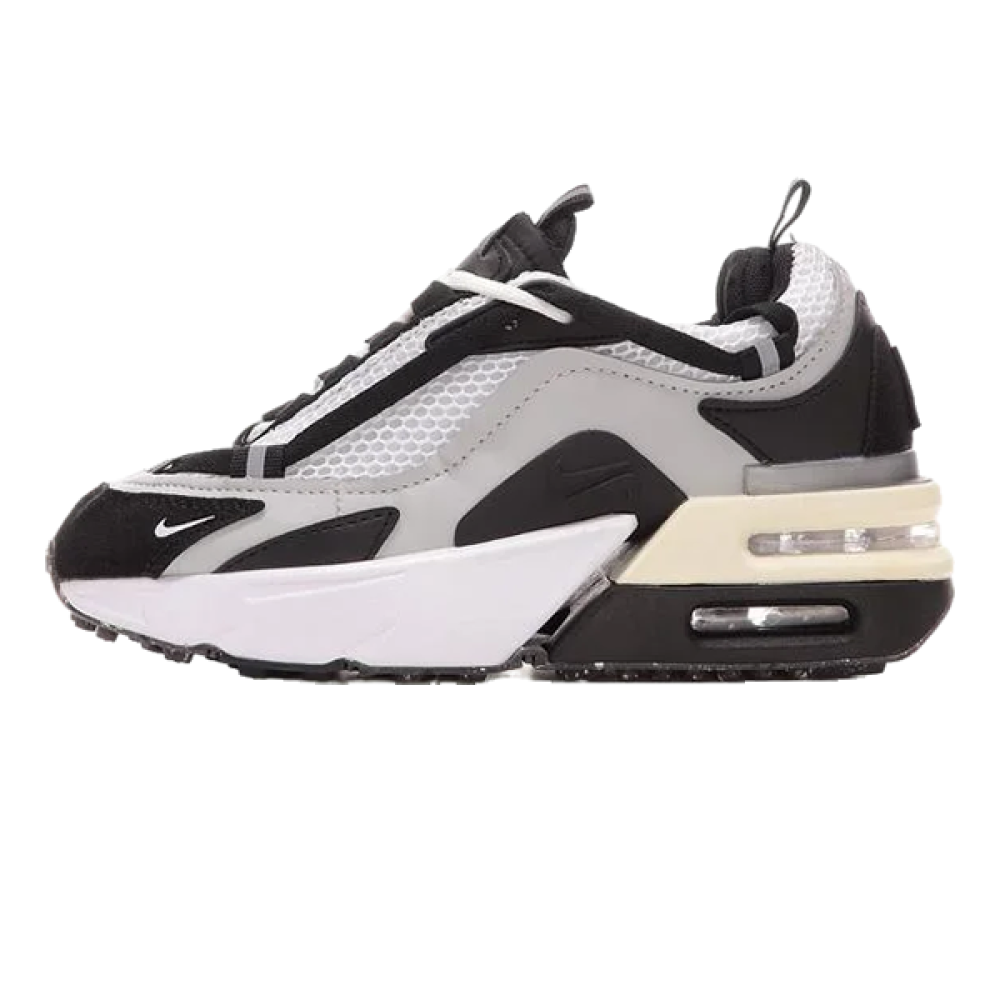 N Nike Air Max Furiosa Unisex Sneakers Black and Grey - E