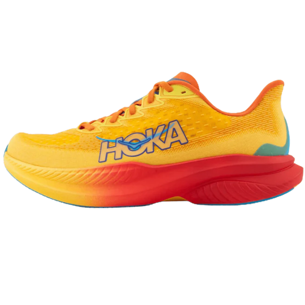 Hoka Mach 6 Orange Red Unisex Sports Shoes - E-SEVEN STORE