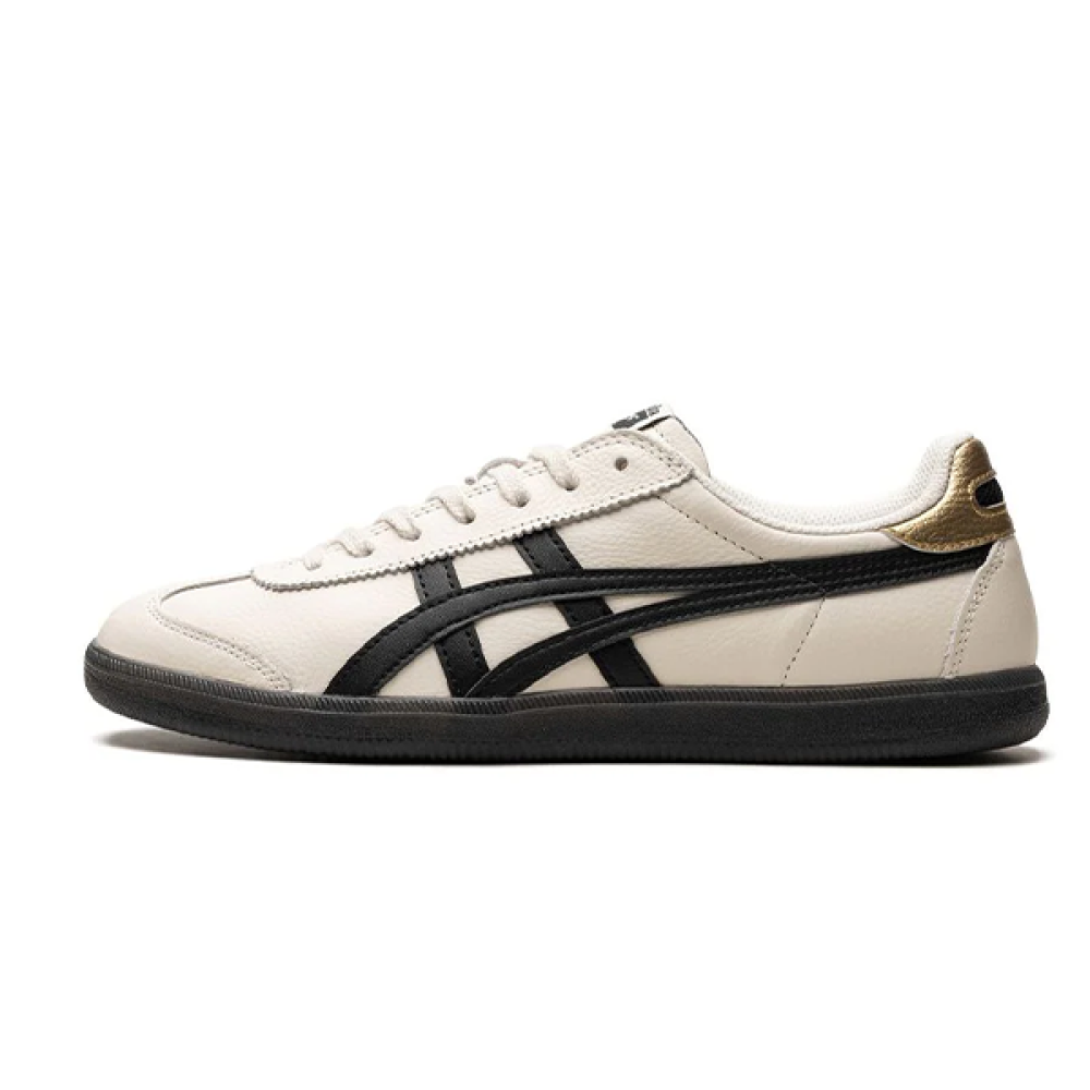 ken Onitsuka Tiger Tokten Black White Gold Sneakers - E-SEVEN STORE