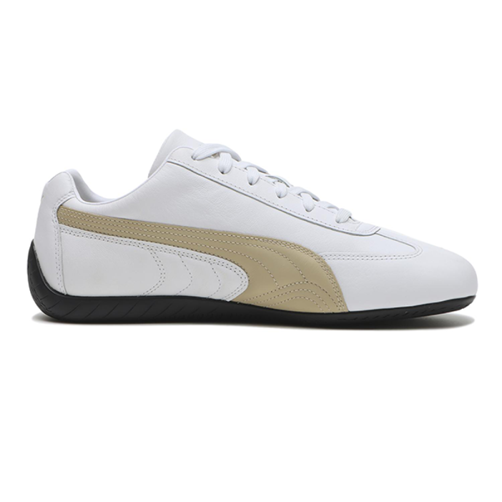 Puma Speedcat White Gold Low Unisex Shoes - E-SEVEN STORE
