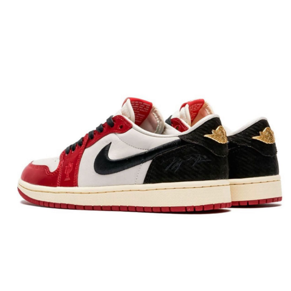 Nike Jordan 1 Low Travis Scott Black White Red - E-SEVEN STORE