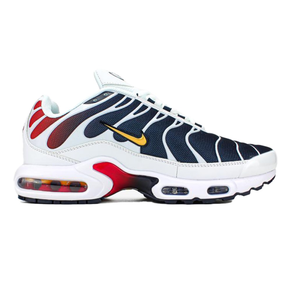 HOT Nike Shoes Tn Air Max Plus White Red Nike Men's Air Max