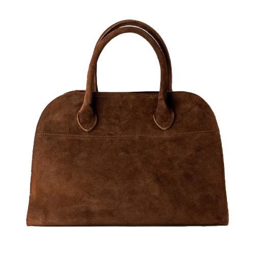 The Row Bag Top Handle Bag Dark Olive Stylish - E-SEVEN STORE