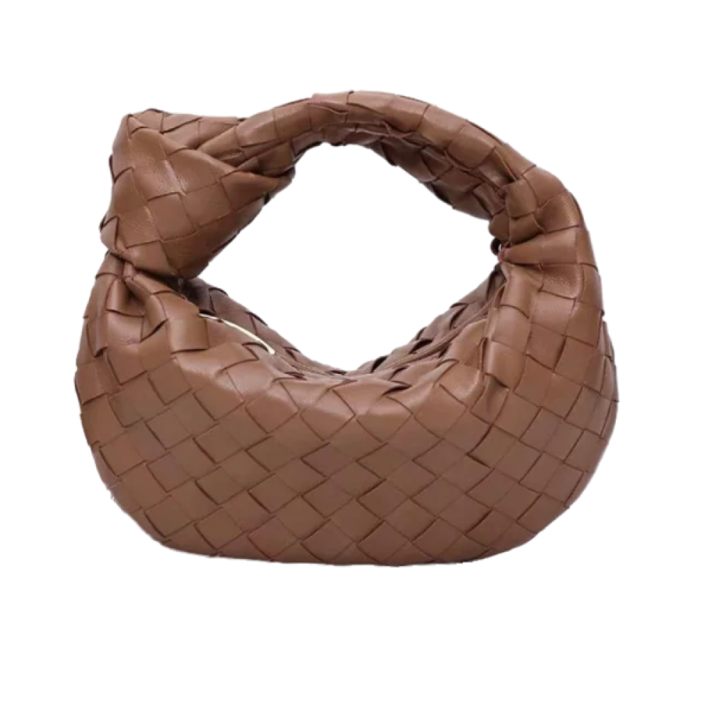 Bottega Veneta Judy Shoulder Bag 23cm Honey Brown