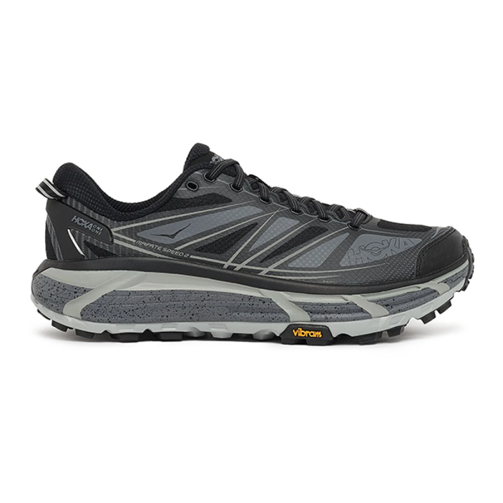 HOKA MAFAT SPEED 2 Unisex Sports Sneaker Black Dark Grey