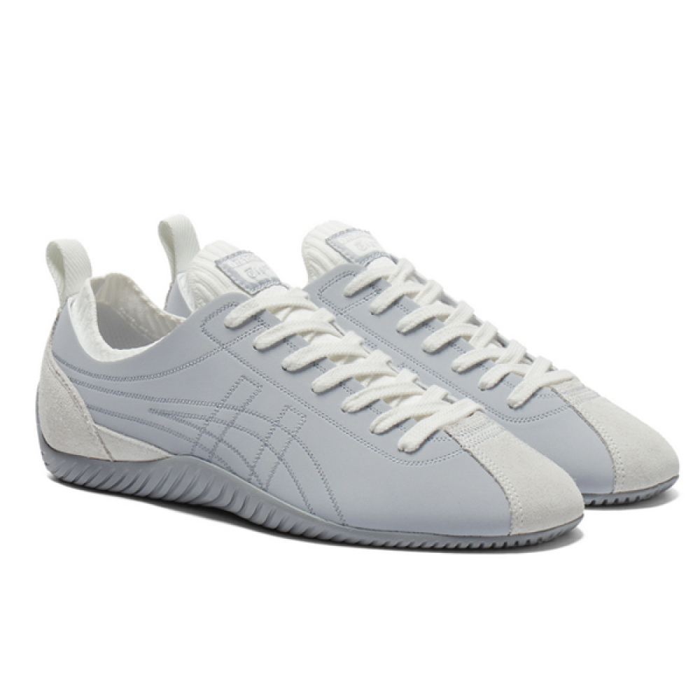 Onit Soka Tiger SCLAW Unisex Lace-Up Sneaker Grey and White