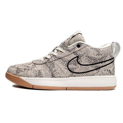 Unisex Nike Travis Scott x Air Jordan 1 Low Light Grey Shoes - E