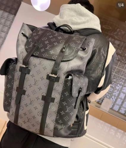モノグラム フラップ クロスボディ YSL ダークブラウン ポーチ （SAINT LAURENT - サンローランパリ