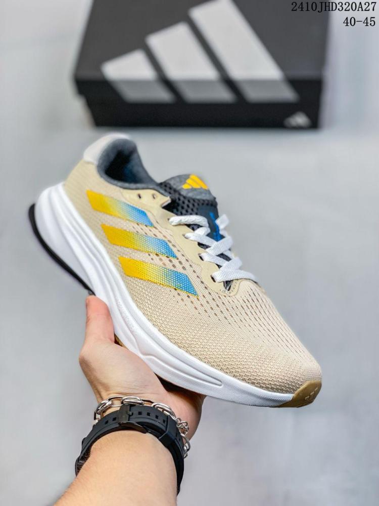 Adidas Supernova Men's Sports Shoes, Beige and Blue E-SEVEN STORE