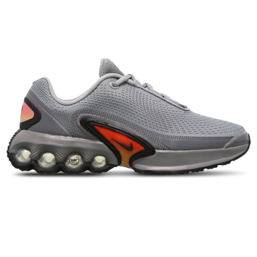 Nike Air Max DN men's running sneakers in gray-orange color