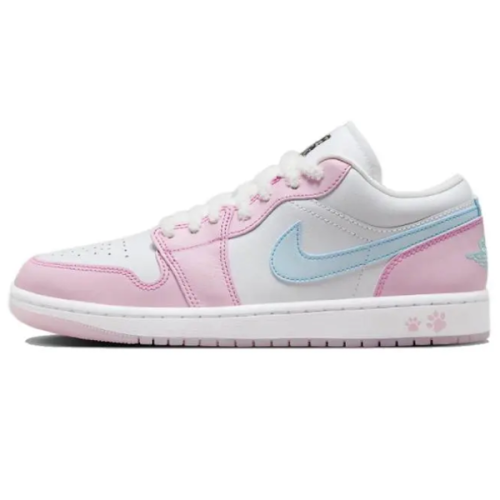 pink and blue shoes jordans