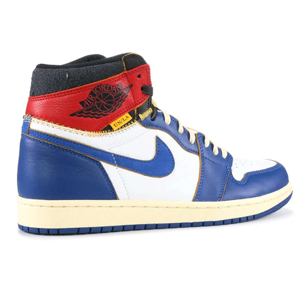 Air Jordan High x Union Unisex Shoe Navy Blue White E-SEVEN STORE