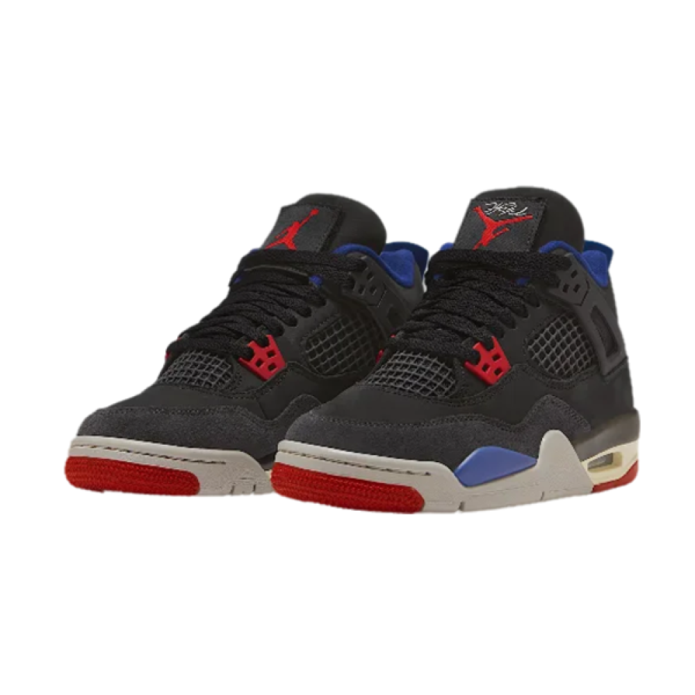 Nike Jordan 4 Retro Kids' Shoes Black Red Blue - E-SEVEN STORE
