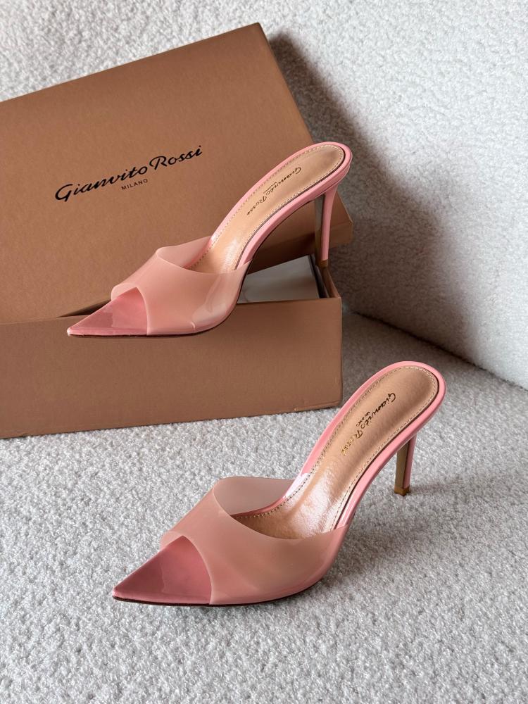 シューズ・サンダルその他 GIANVITO ROSSI Woman Heeled sandals Pink G1007670RICXAR BLNM GIANVITO ROSSI: Heeled sandals woman - Pink | Gianvito Rossi