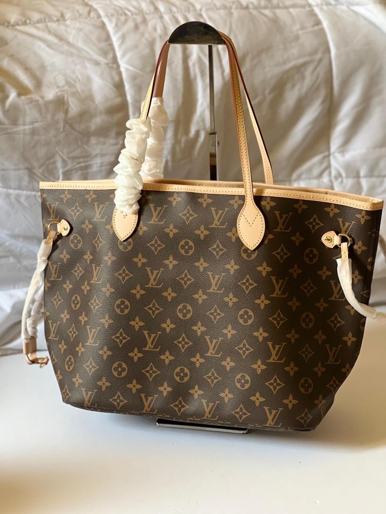 Vuitton Neverfull Louis Vuitton Monogram Canvas Shoulder Bag Louis