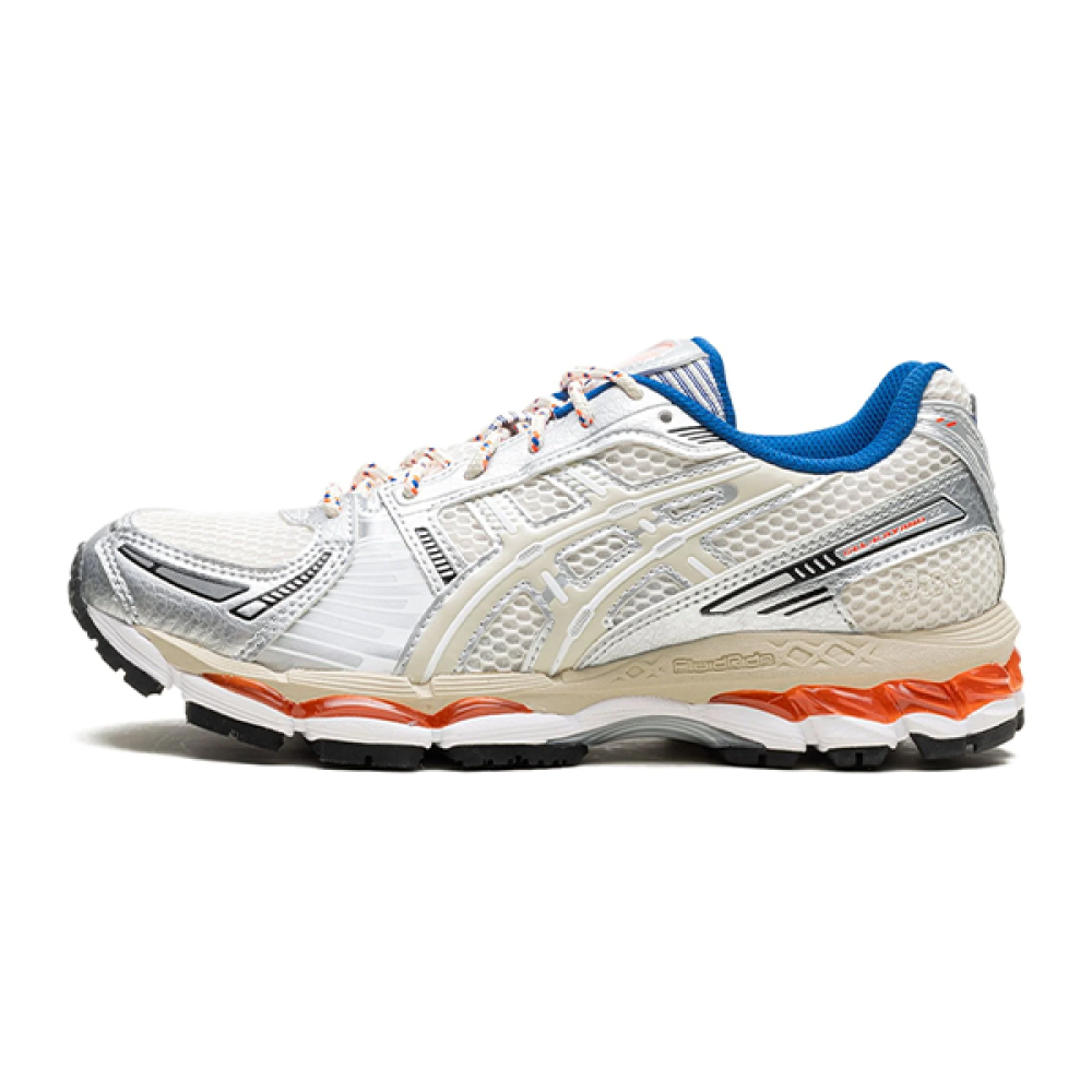 حذاء ركض asics GEL-NYC لون وايت بلو اورنج للجنسين