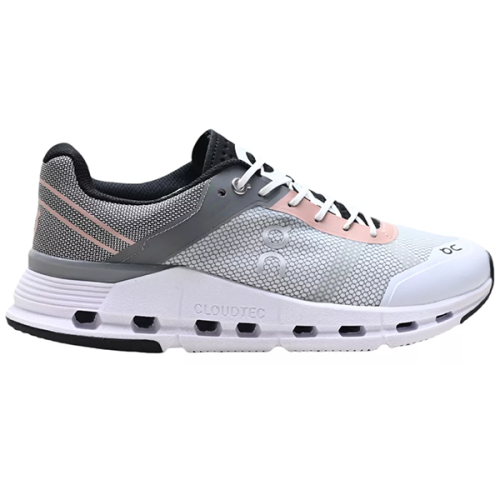 Cloud 5 Mesh Fashion Sneakers in Grey and Pink - E-SEVEN STORE