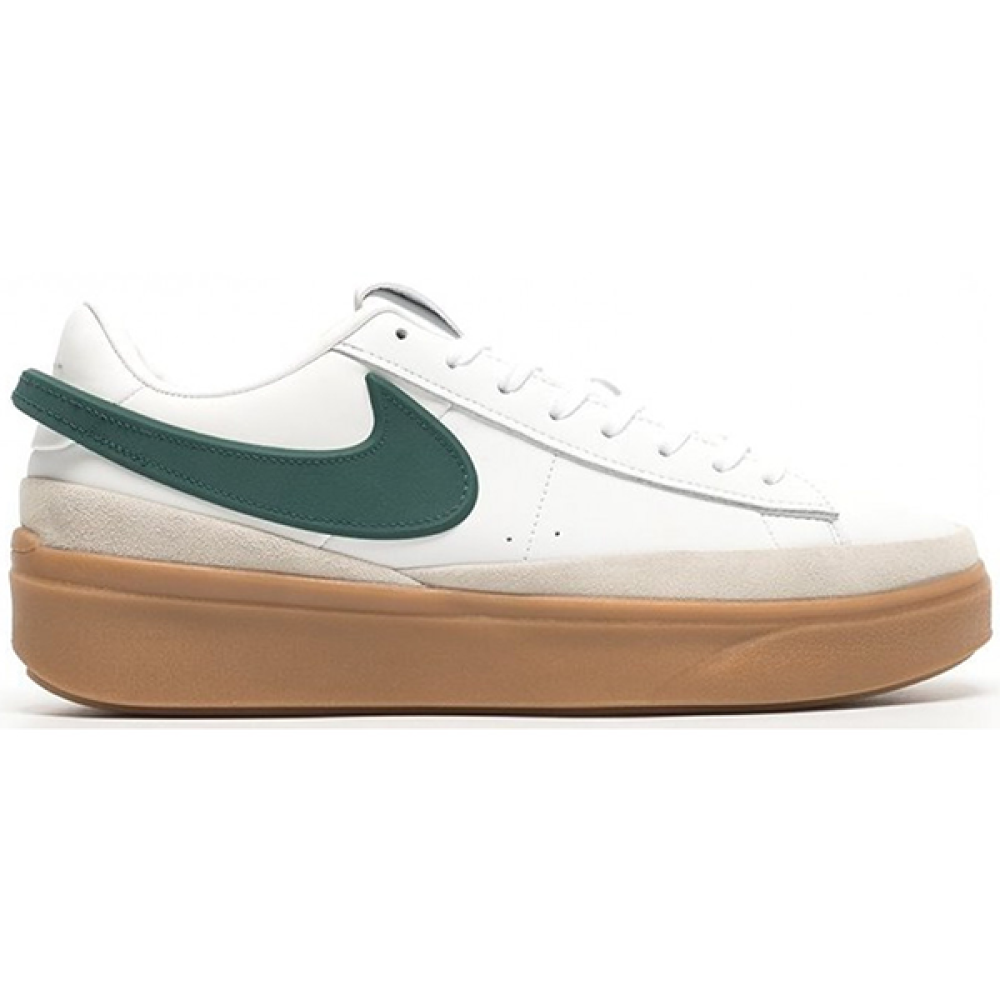 Nike Blazer Phantom Low Unisex Shoes, White and Green | ESEVEN STORE