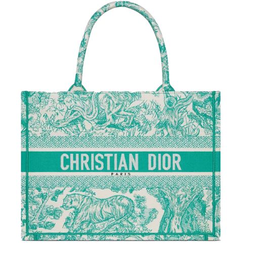 香水 まとめ売り CHANEL Dior Ferragamo Chloe Dior Yag Tote Bag in Turquoise with Zip - E-SEVEN STORE