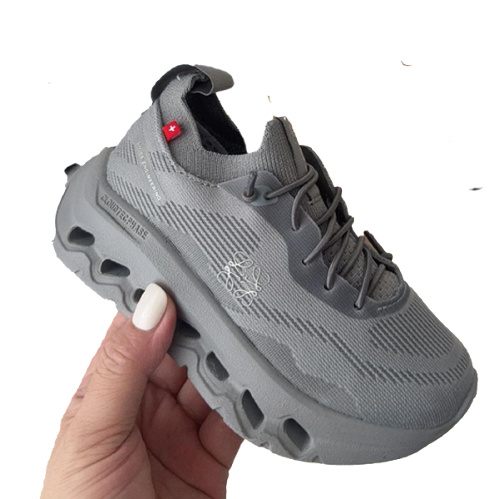 OnCloud Kids Tilt x Loewe Grey Shoe