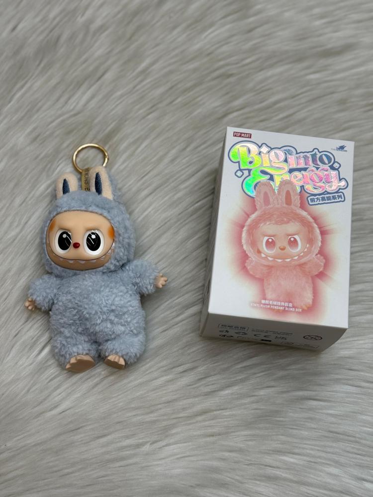 The famous Lapopo doll with a key holder in blue
