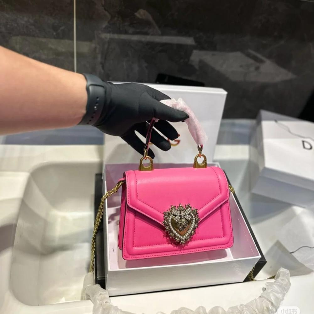 DG Women's Devotion Pink Shoulder Bag - E-SEVEN STORE