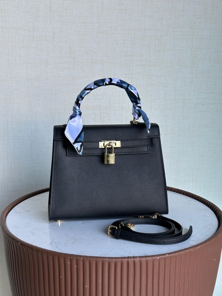 Hermes Kelly Bag Women's Black Bag
