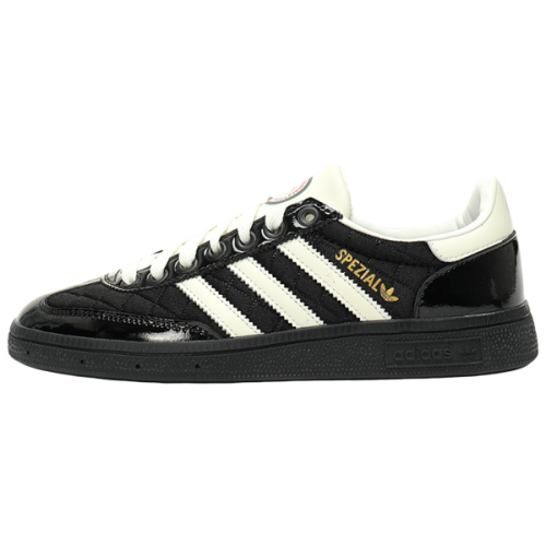 حذاء Adidas Spezial لون أسود لامع للجنسين