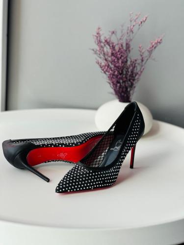 Louis Vuitton Diamond Louboutins Christian Louboutin Black