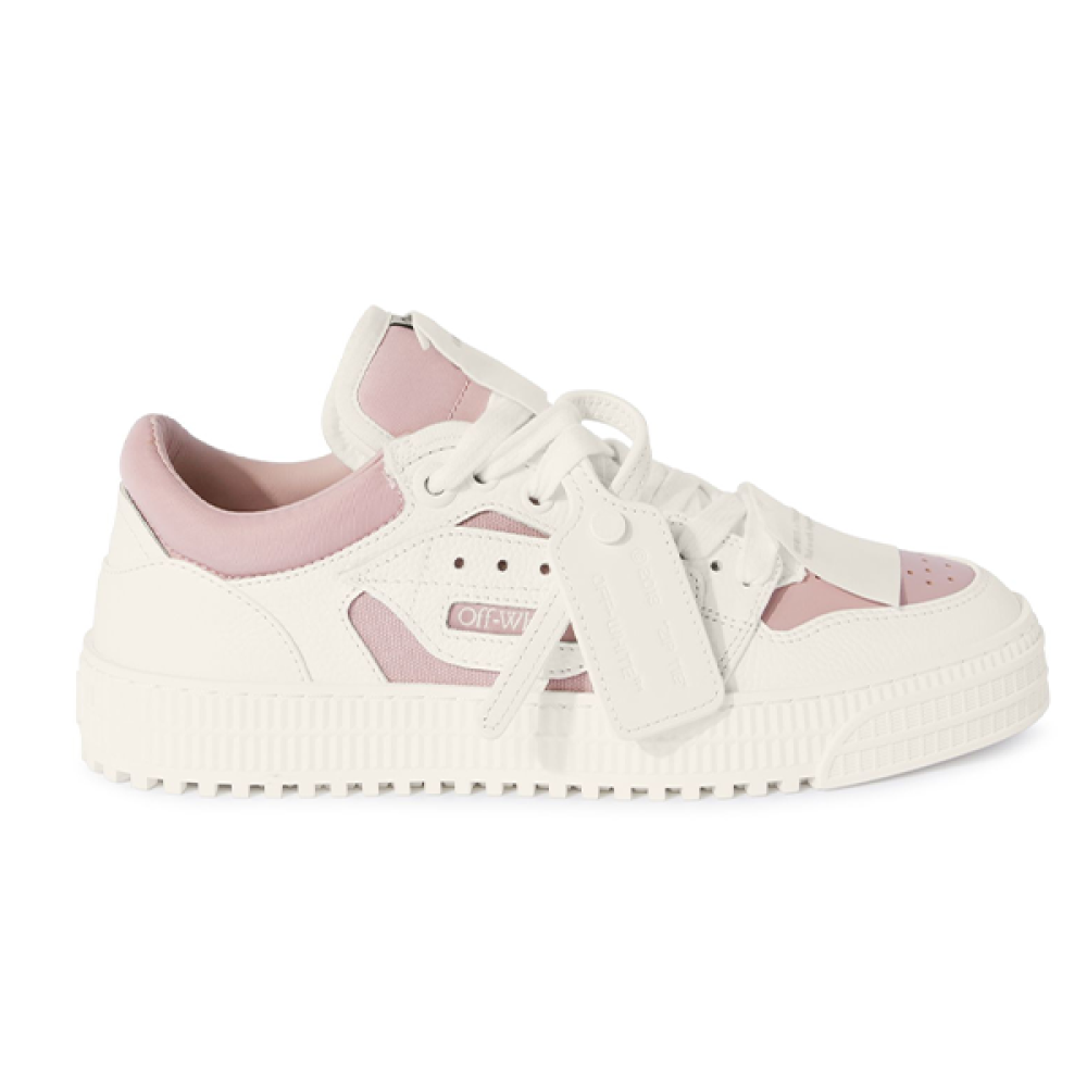 حذاء Off-White 3.0 Off Court لون زهري وابيض