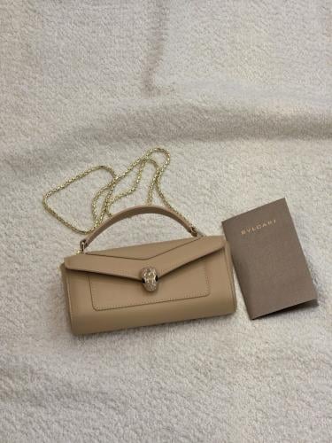 Saint Laurent NIKI 22cm Black Leather Luxury Bag - E-SEVEN STORE