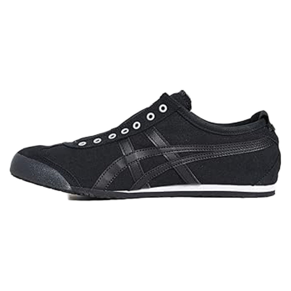 Unisex Onitsuka Tiger Slip-On Serrano Black Sneaker