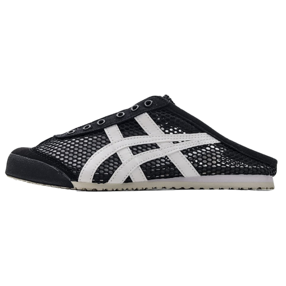 Onitsuka Tiger Mexico 66 Black White Kids' Open Toe Shoes