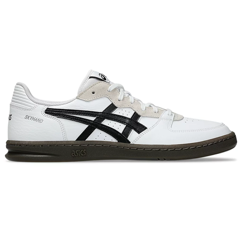 靴 ASICS SKYHAND OG BLACK / WHITE 25cm US7 Asics Sky Hand OG White & Black Shoes | Zumiez