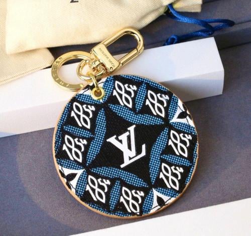Louis Vuitton Men's Wide Pouch, Plain Navy - E-SEVEN STORE