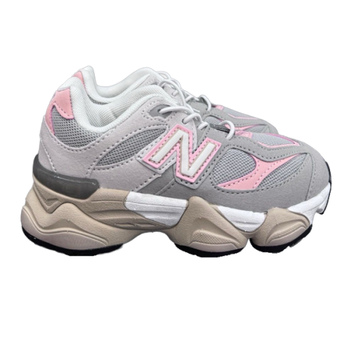 New Balance 9060 Little Girls' Shoes, Grey and Pink | ESEVEN STORE