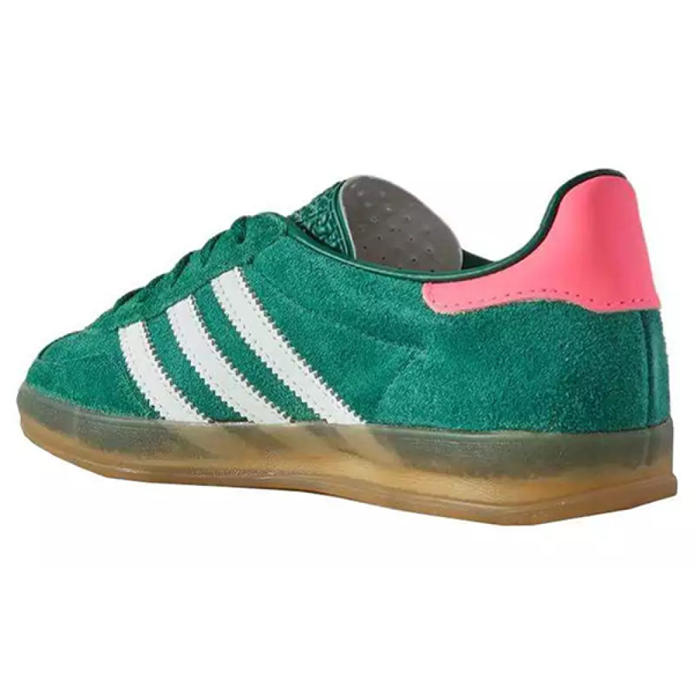 Adidas Gazzelle Green Pink Unisex Sports Shoes - E-SEVEN STORE