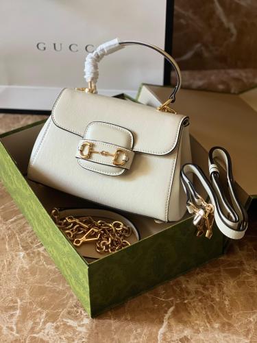 Prada Saffiano Women's White Zip Bag - E-SEVEN STORE